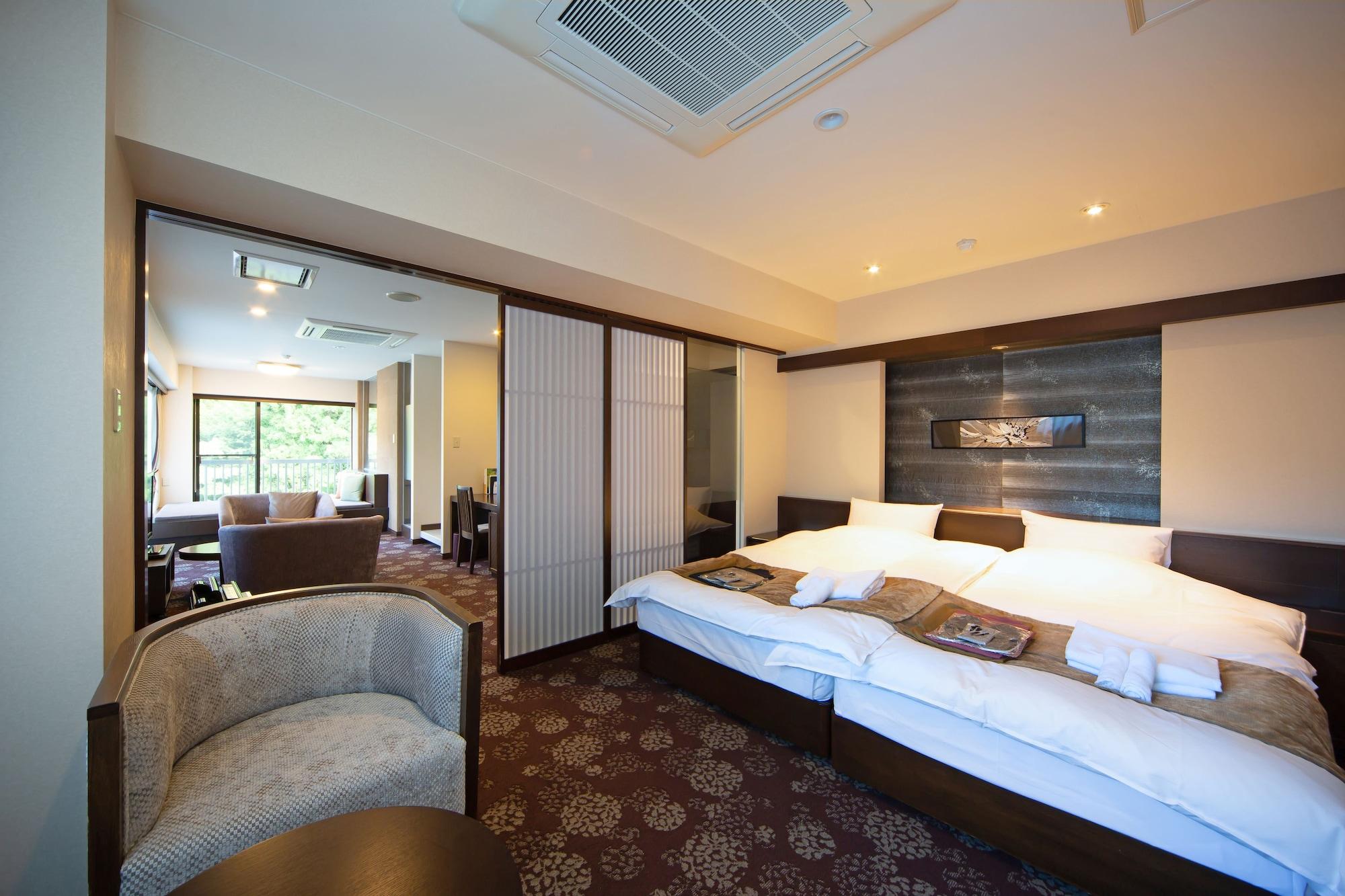 【Room Only or No Meal】Premium Suite Semi Open-Air Bath Hinoki